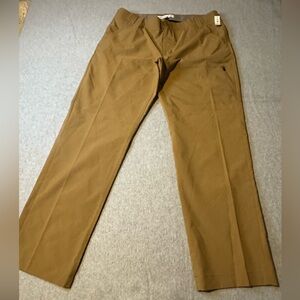 Amazon Essentials Tan Chinos Durable Cotton Twill